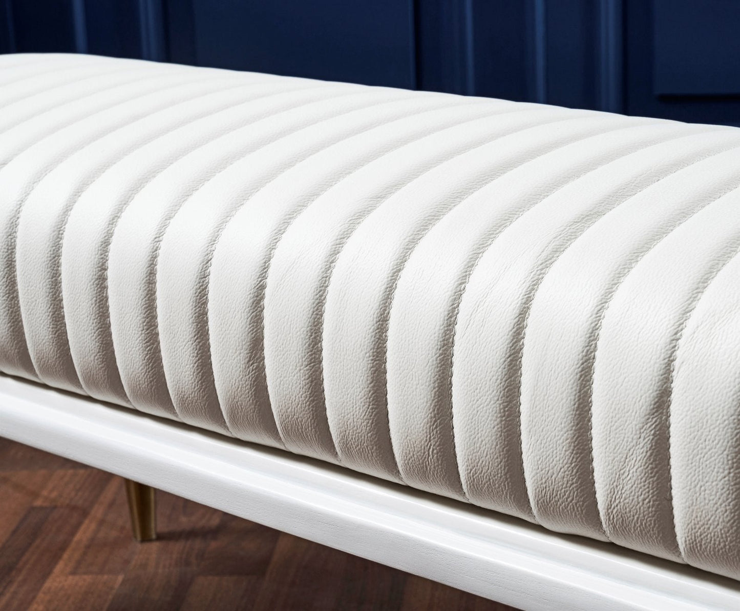 Stanford End-Of-Day Leather Bench