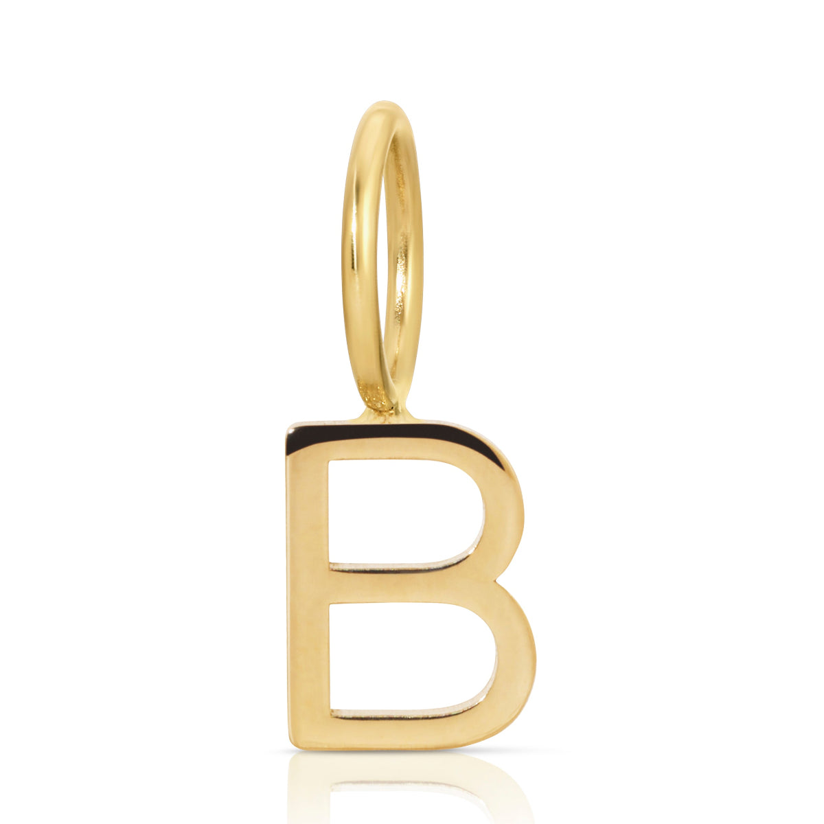 Gold Letter Charm
