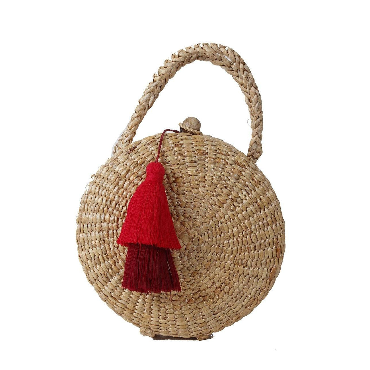 Water Hyacinth Handmade Boho Bag Collection (Small) - Thailand