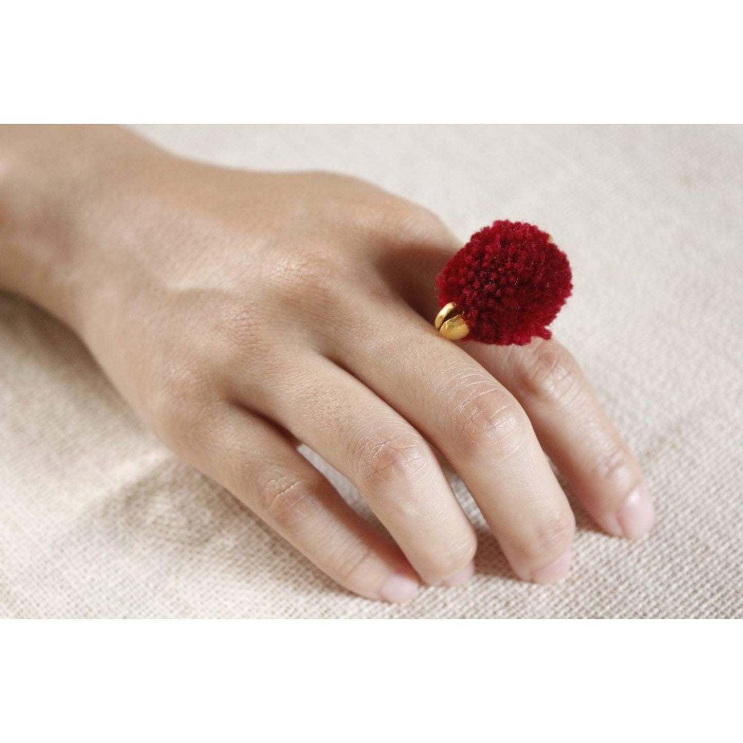 Pom Pom Elastic Ring  - Thailand