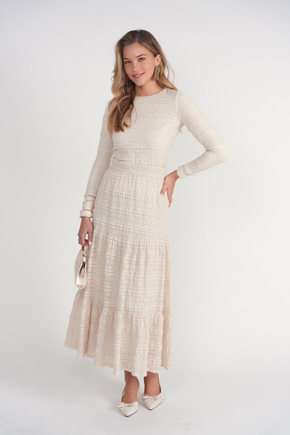 Lace Top- Cream