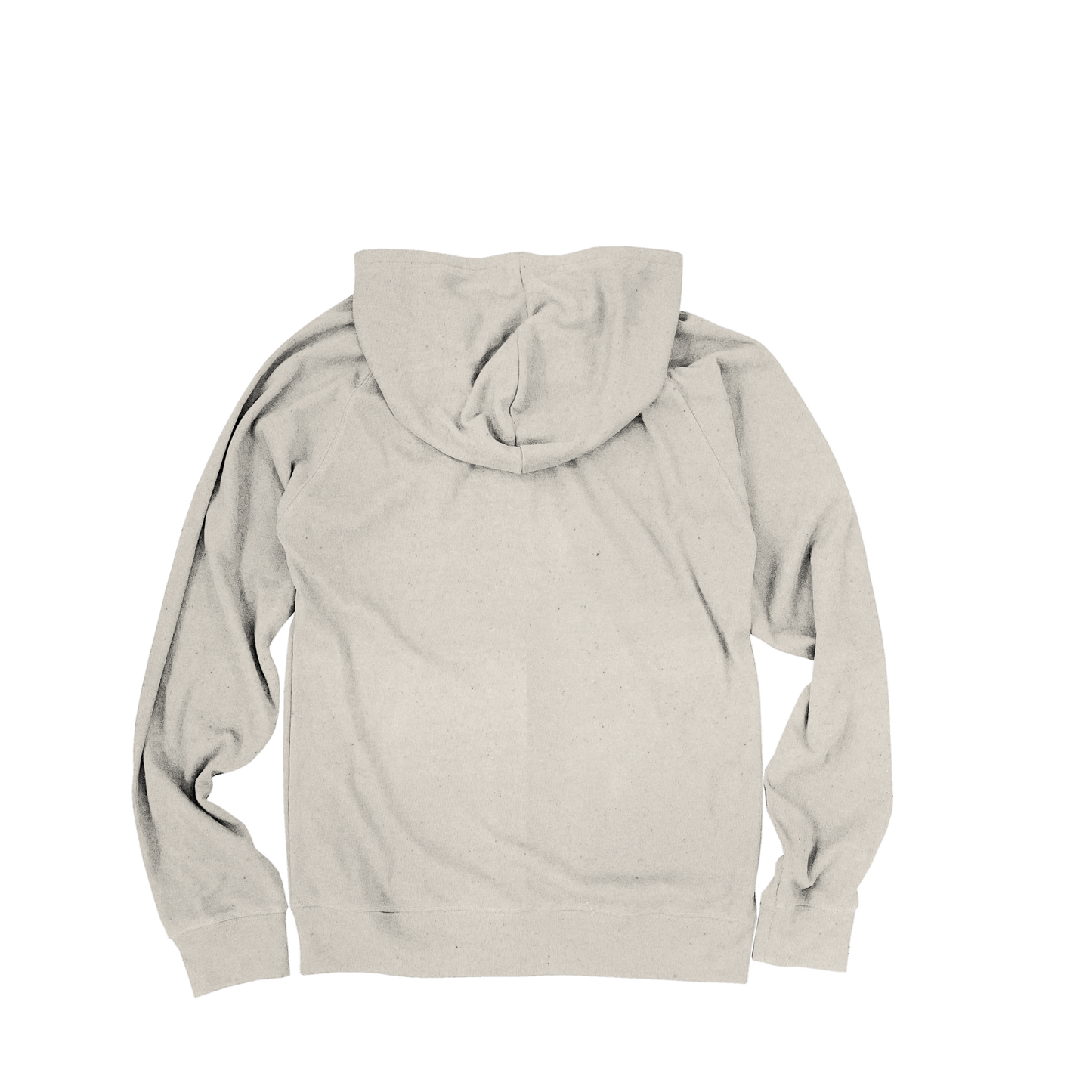 Unisex Heathered Rib Full Zip Hood