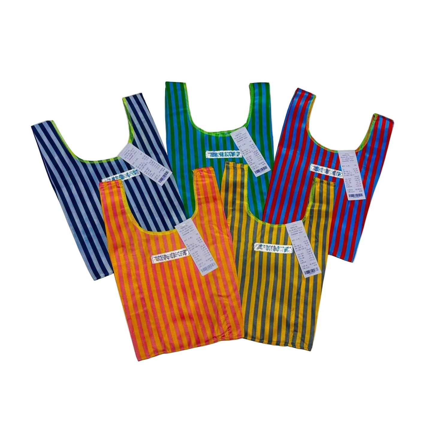 School Tie Fabric Mini Bag