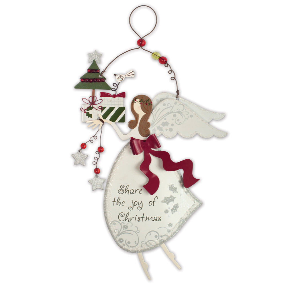 Heavenly Holiday Angel Ornaments - Set of 3