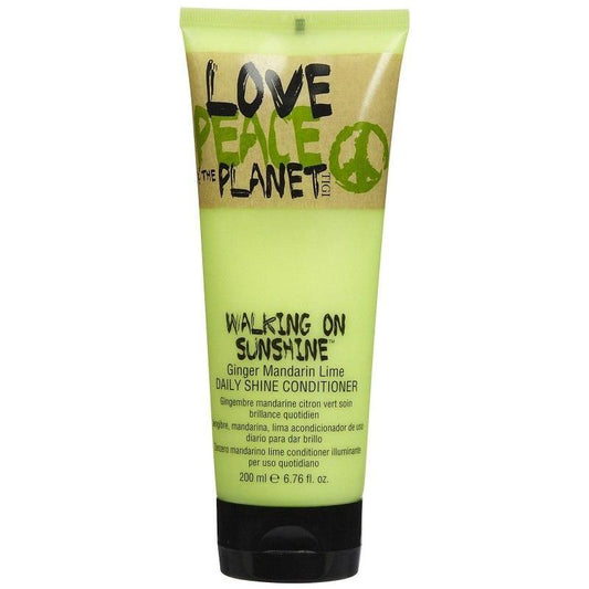 Tigi Love Peace & The Planet Walking On Sunshine Daily Shine Conditioner 6.76 Oz