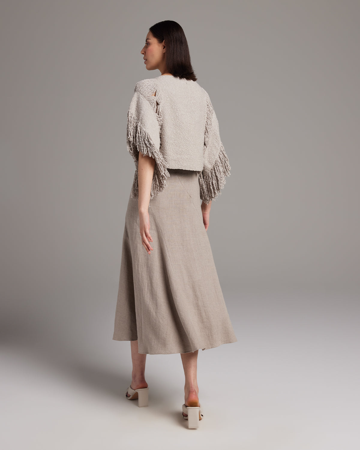 Lace Fringe Crop Top