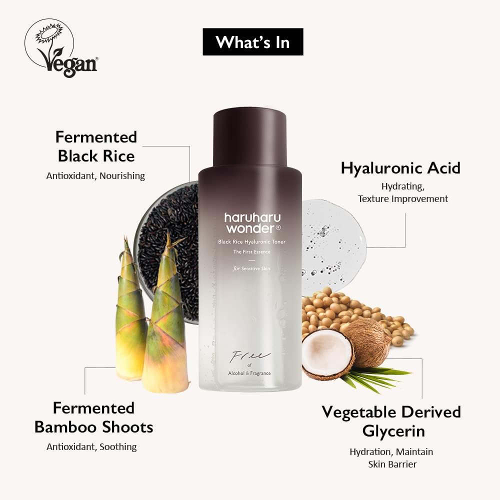 Haruharu Wonder Black Rice Hyaluronic Toner - Osadia Concept Store