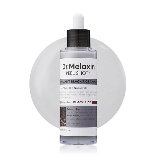 Dr. Melaxin Peel Shot Exfoliant Black Rice Ampoule