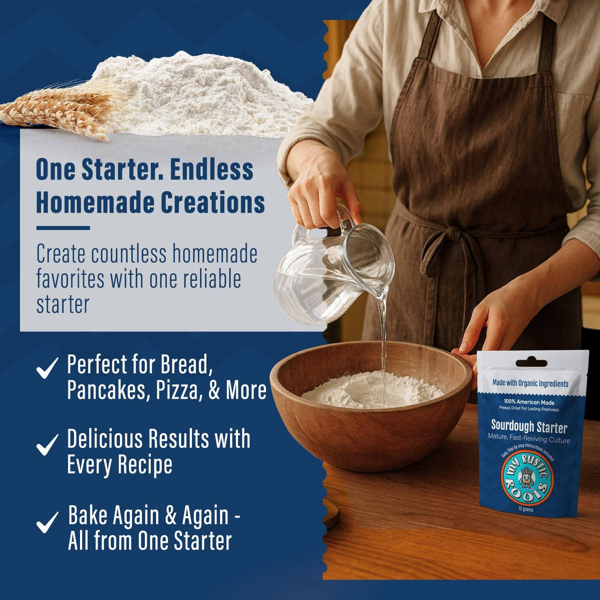 Mature Sourdough Starter Culture