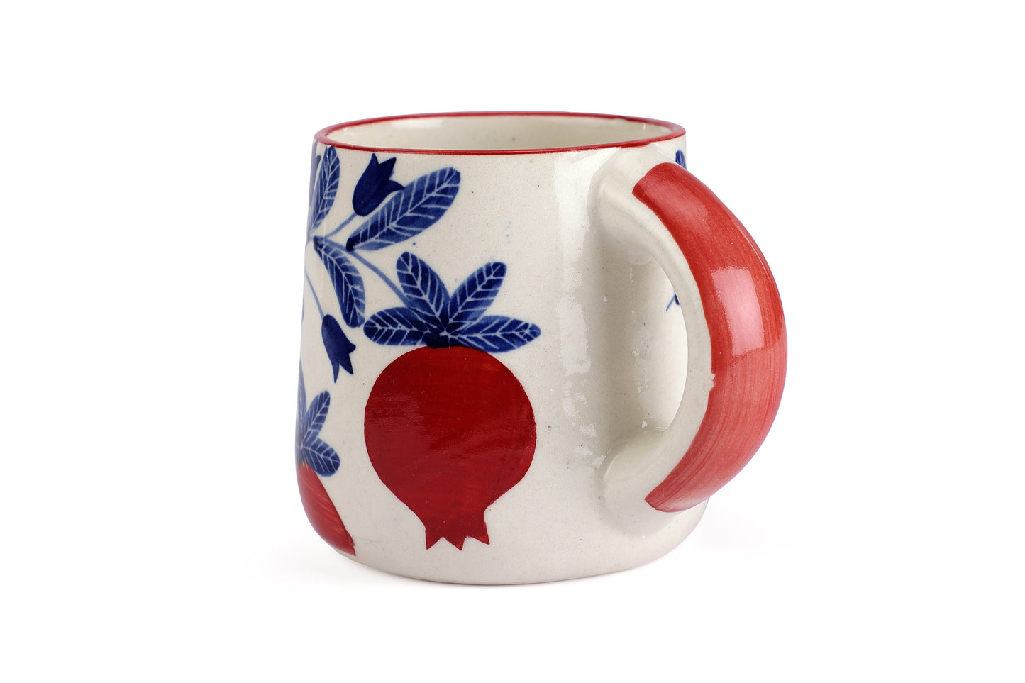 Anaar Coffee Mug- Red ,  3.5 X 3 Inches  (set of 2)