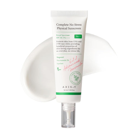 AXIS-Y Complete No-Stress Physical Sunscreen SPF50+ PA++++ - Osadia Concept Store