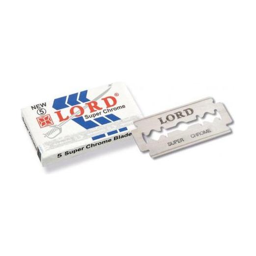 Lord Super Chrome Double Edge Razor Blades - 5 Pack