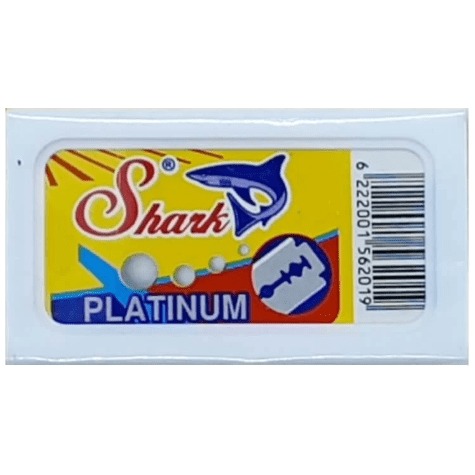 Shark Platinum Double Edge Safety Razor Blades - 5 Pack