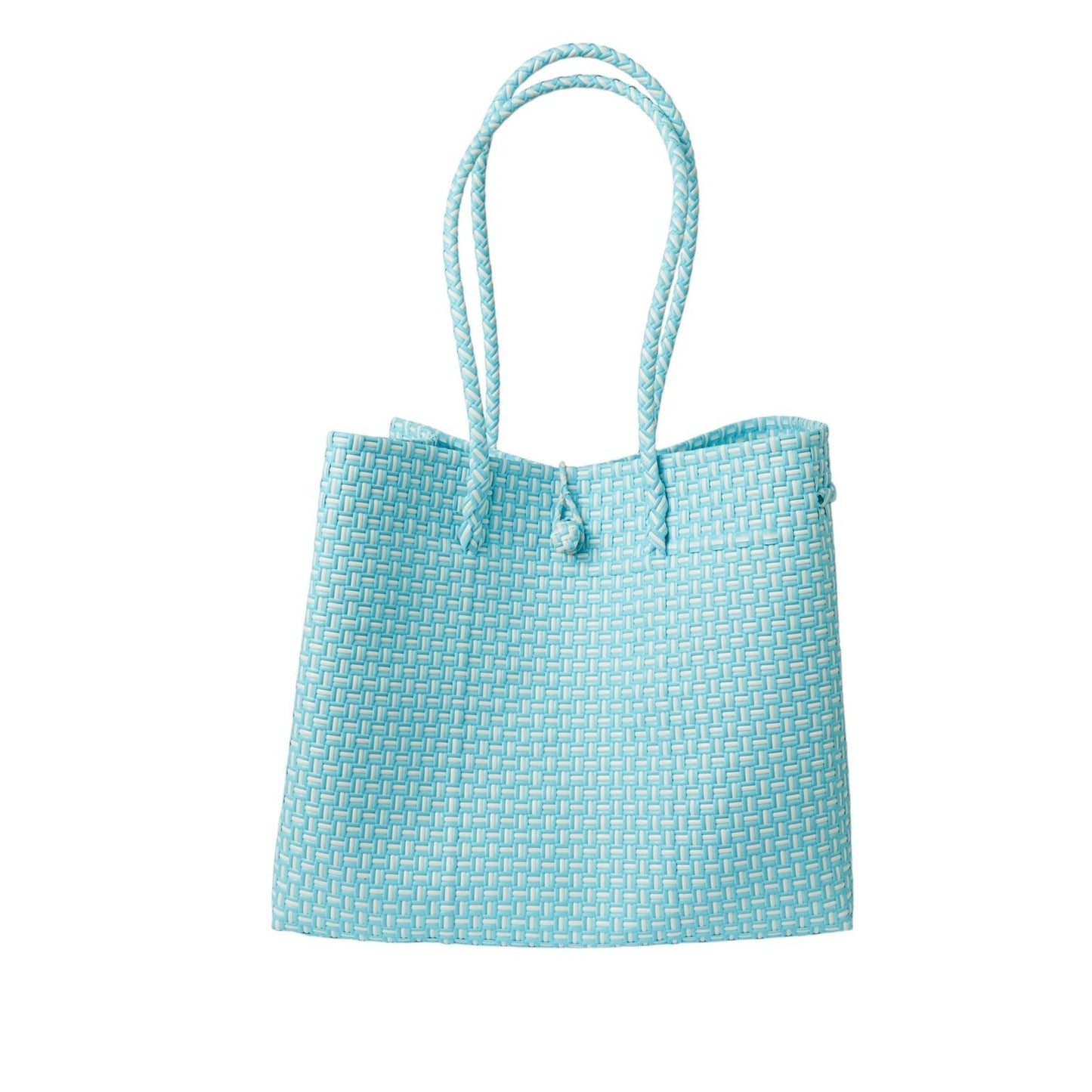 The Maxi Ella Handwoven Tote  · Recycled Plastic