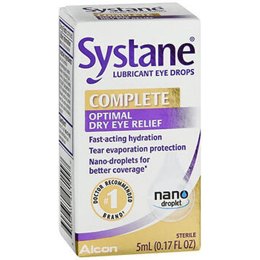 Systane Complete Lubricant Optimal Dry Eye Relief Drops 5ml