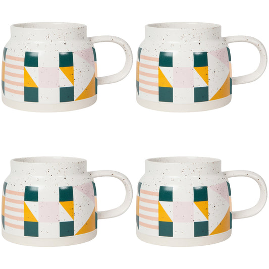 Set of 4 Mug Formation Sequence