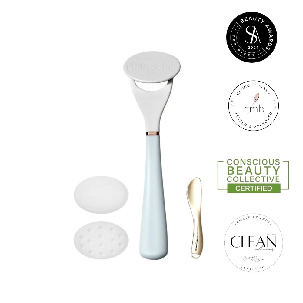 LUNAESCENT® Touch-Free Skincare Delivery System with Spatula