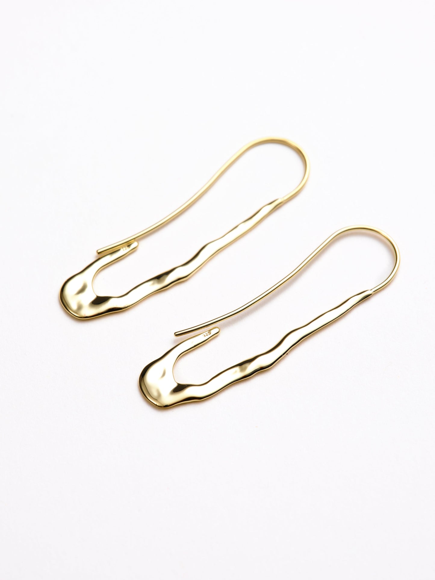 Sophia Large Paperclip Earrings