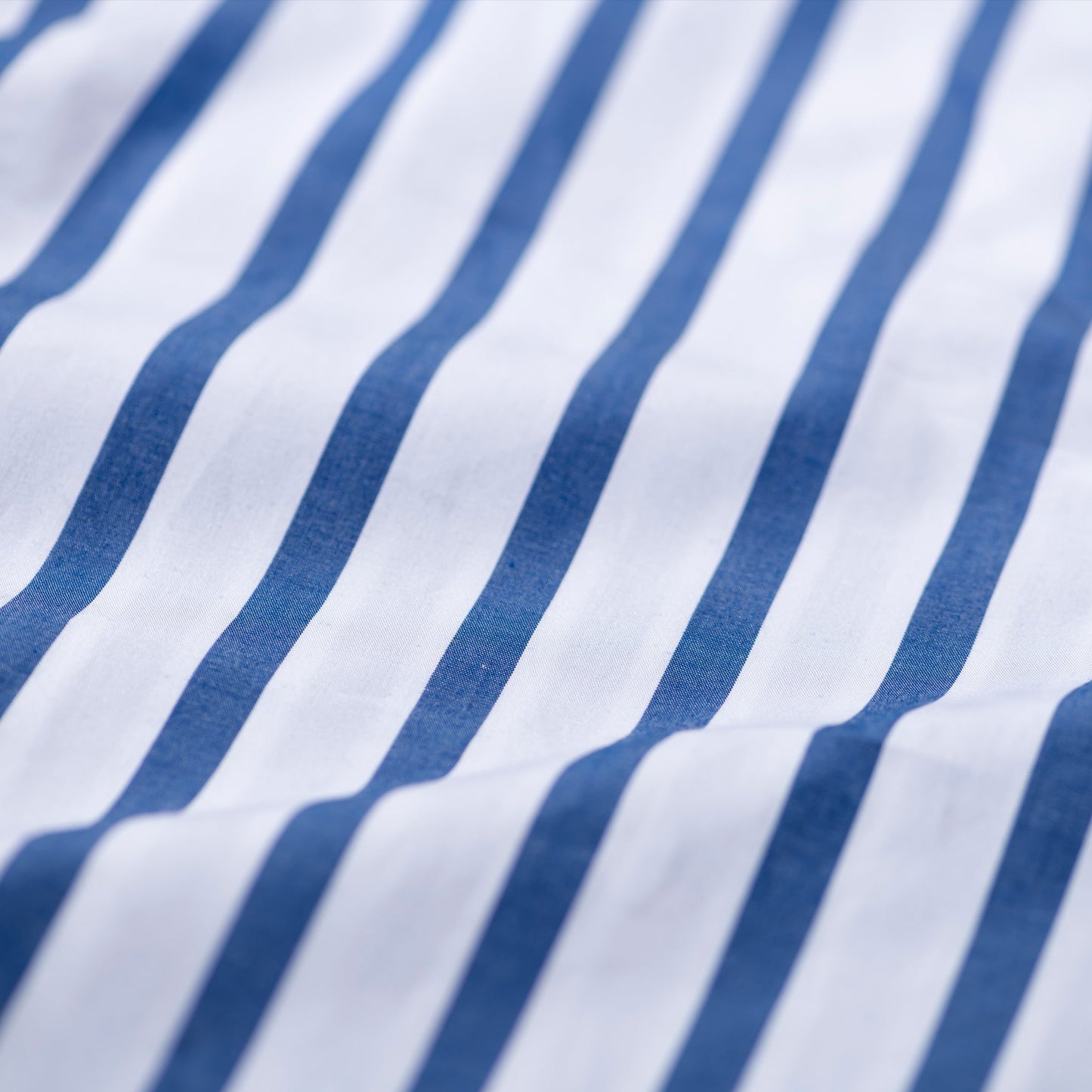 Cotton Crew Neck Stripe Shirt