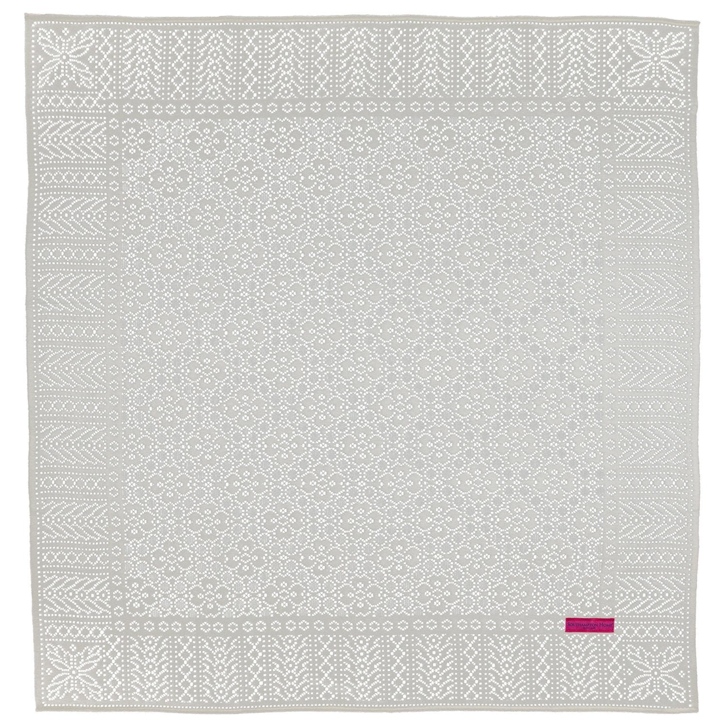 Southampton Home Lace Weave Baby Shawl ~ Ivory ~ - Osadia Concept Store