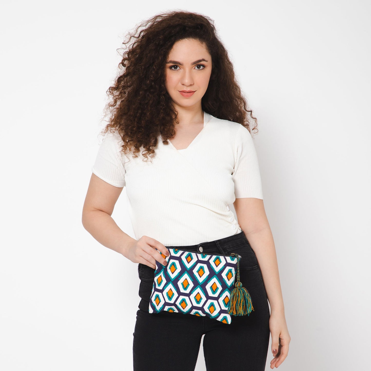 Pentagon Embroidered Travel Pouch