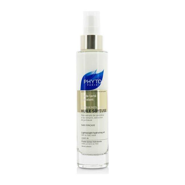 Phyto Huile Soyeuse Lightweight Hydrating Oil For Dry & Fine Hair 3.4 oz
