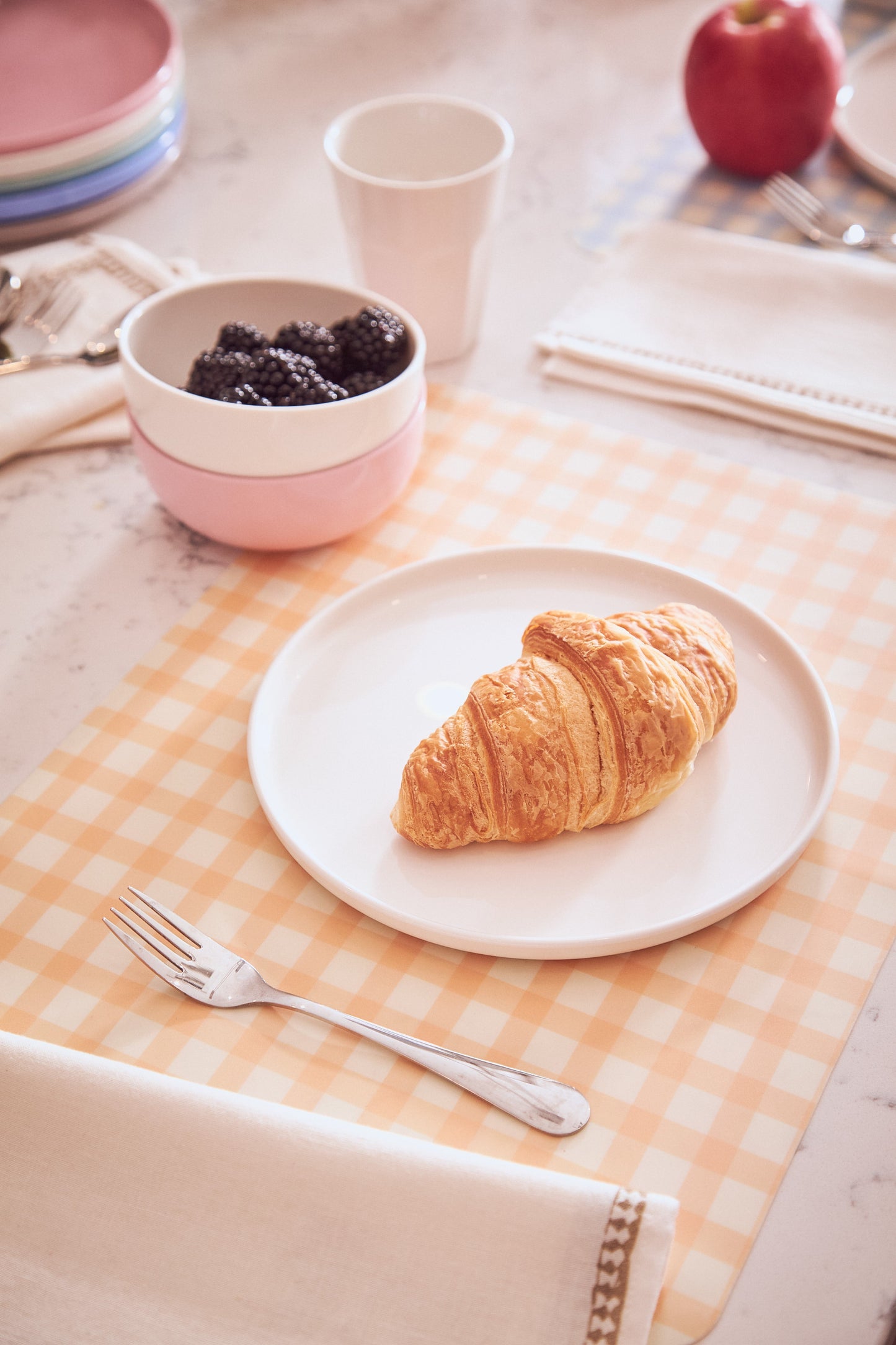2 Plate Set | Ivory
