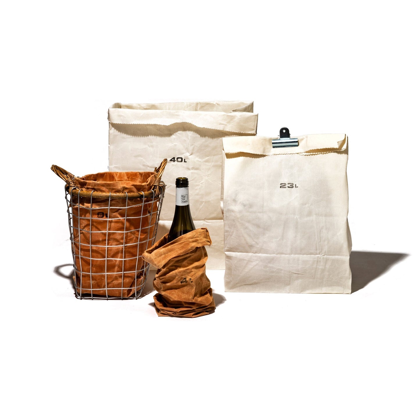 GROCERY BAG 4L WHITE