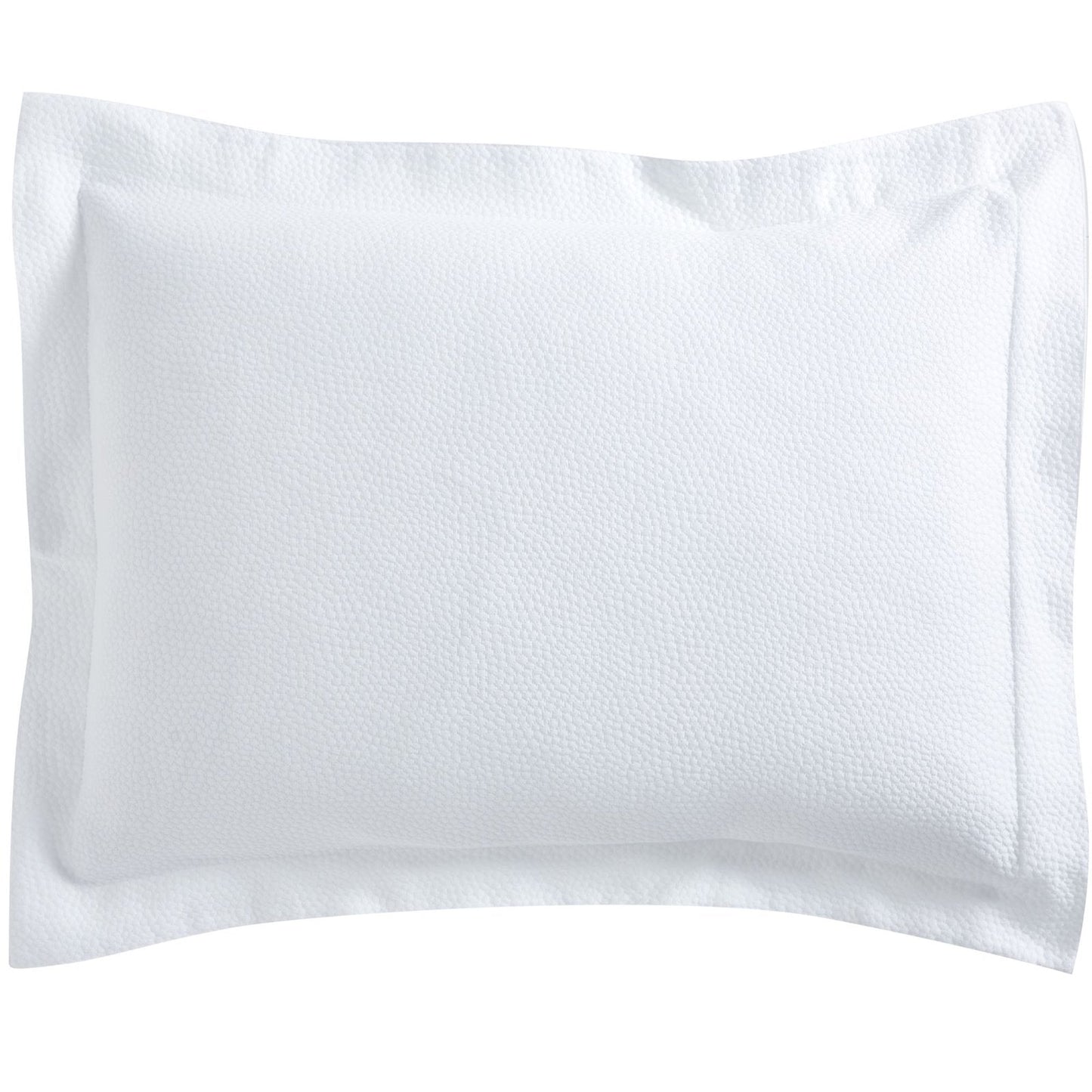 Olive Matelasse Cotton Coverlet Sham