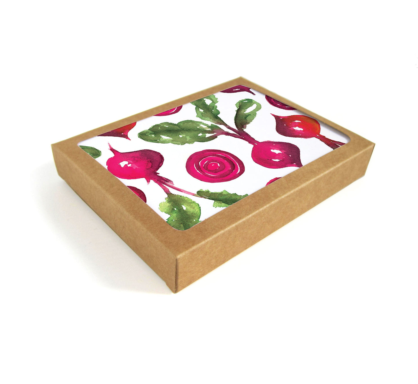 Beets Watercolor Card - Set of 8