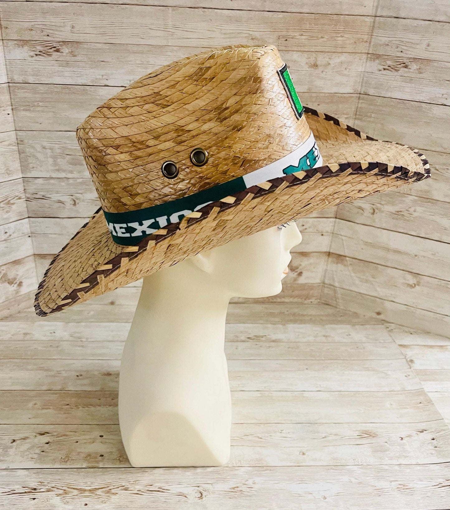 Cowboy Mexican Hat Sombrero Vaquero Artesanal de Palma de Mexico