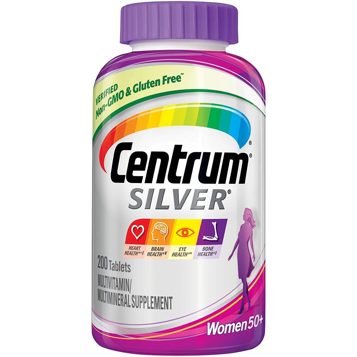 Centrum Silver Multivitamin Supplement For Women 200 Tablets