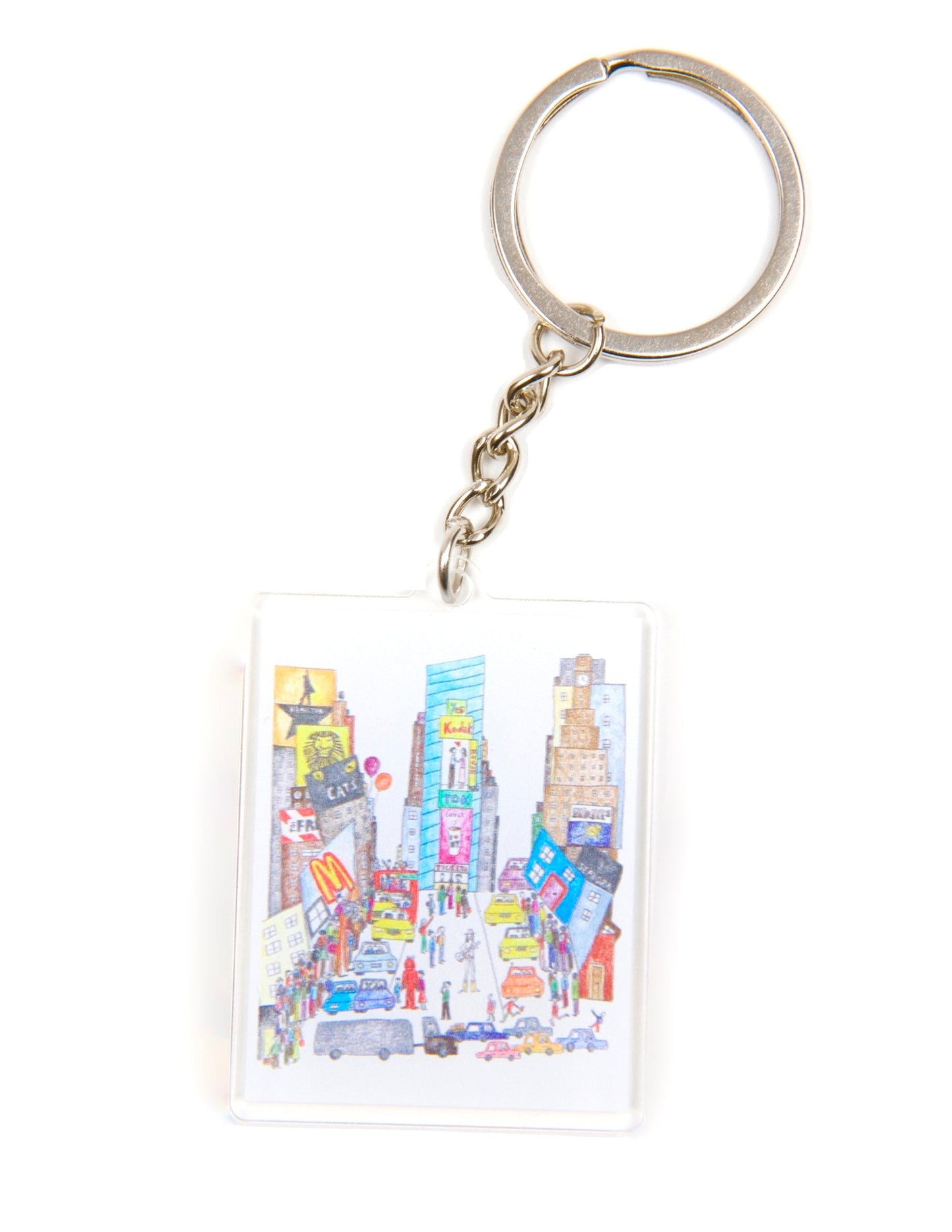 Times Square Keychain