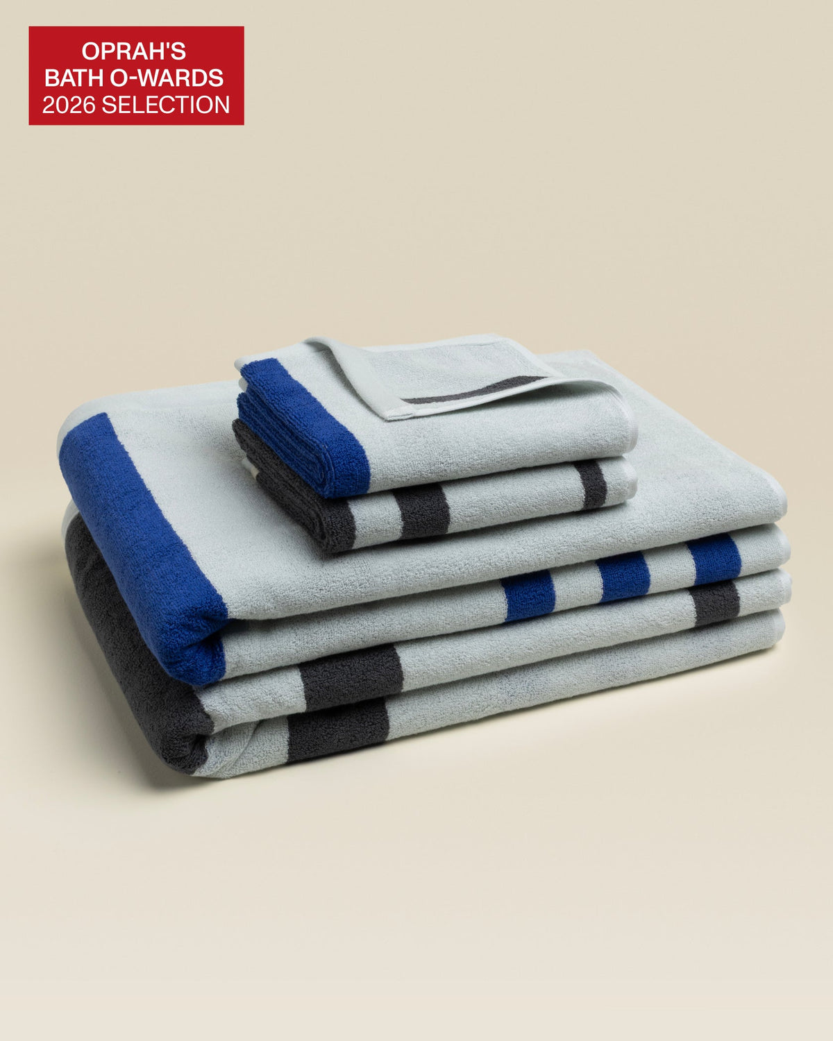 Plush Cotton Reversible Towel - Janus Edge