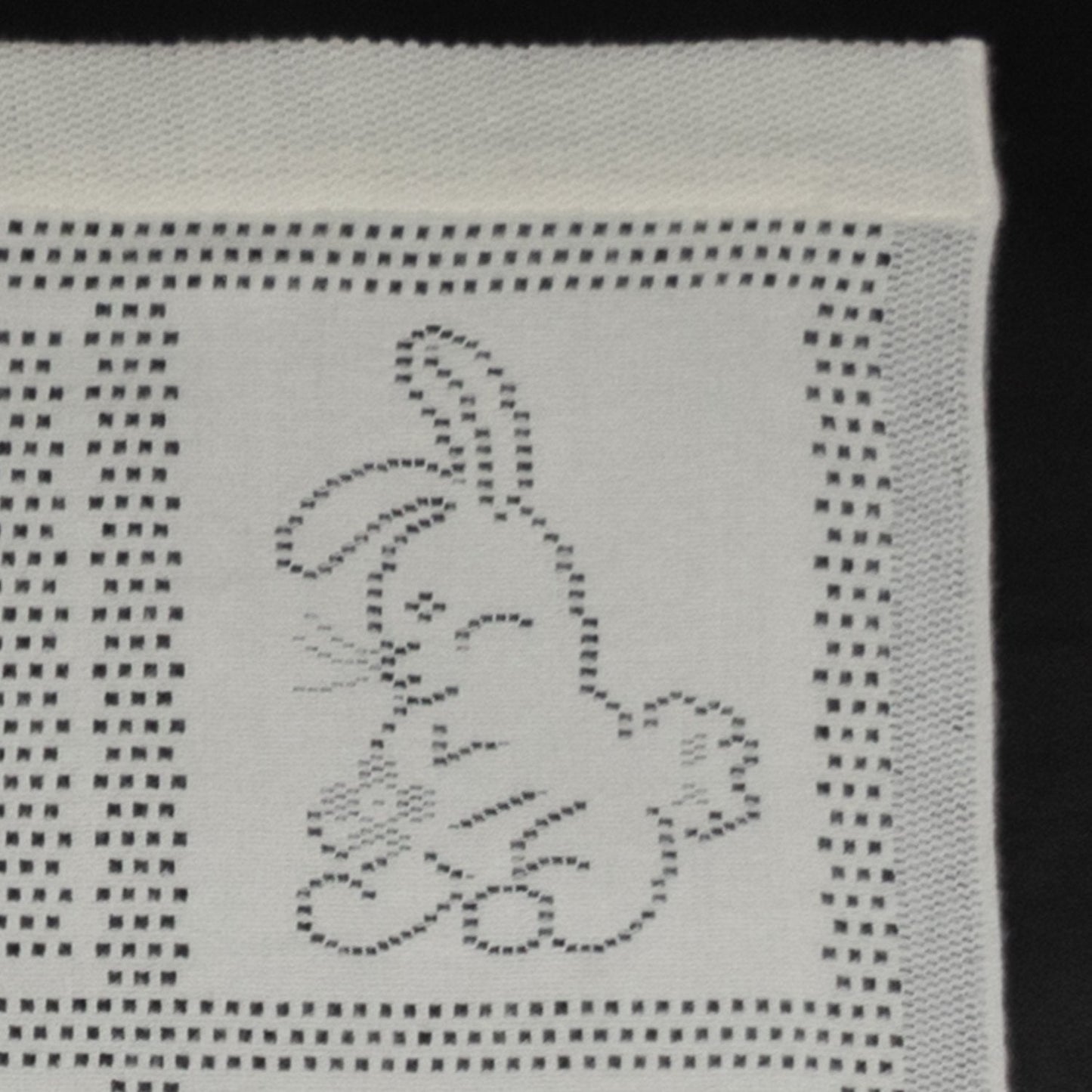 Southampton Home Lace Weave Bunny Baby Blanket ~ Ivory ~ - Osadia Concept Store