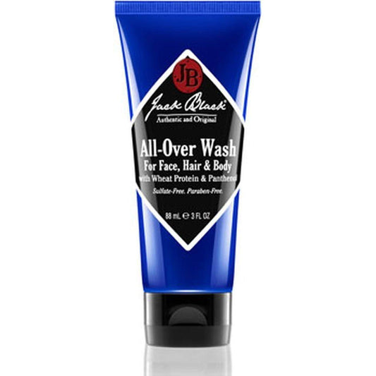 Jack Black All-Over Wash for Face, Hair Body 88ml/3oz