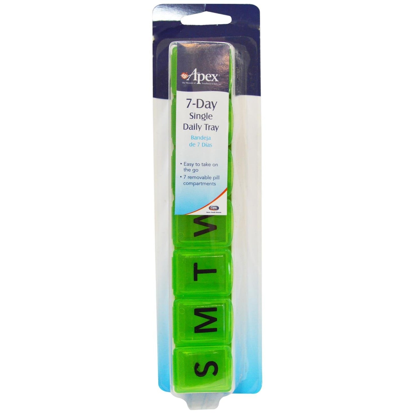 Apex 7-Days Single Daily Tray, 1 Single Daily Tray