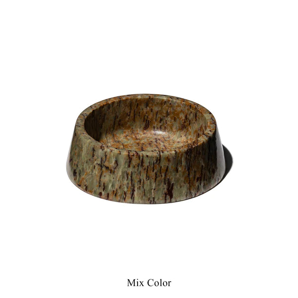MARBLE PET BOWL