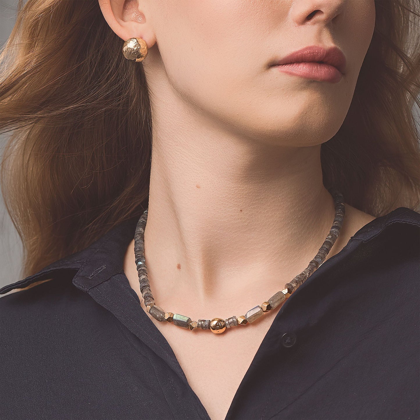 Caprize Bronze Earrings