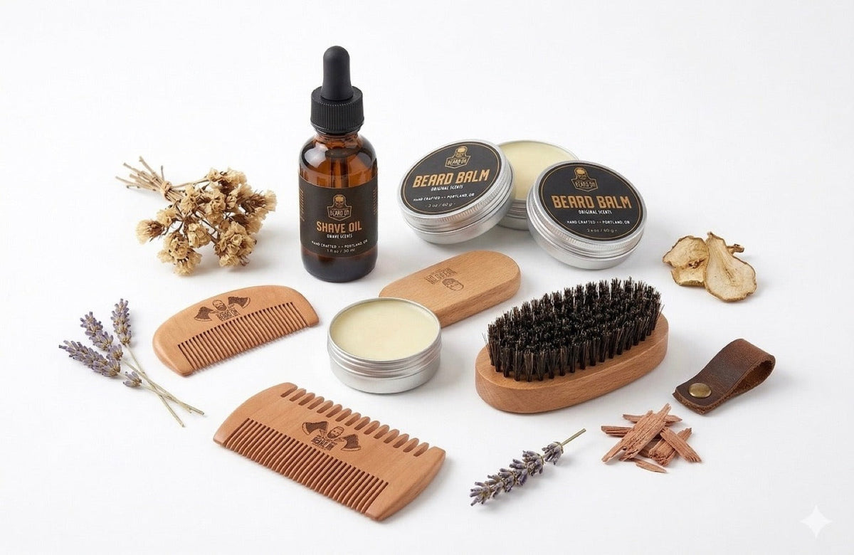 Beard Growth & Grooming Kit