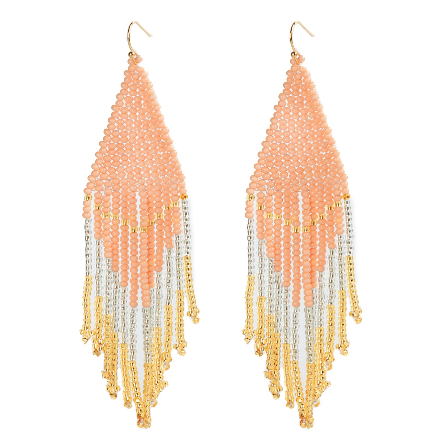 Rosé Embera Earrings