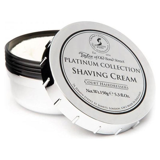 Taylor Of Old Bond Street Platinum Collection Shaving Cream Bowl 150g