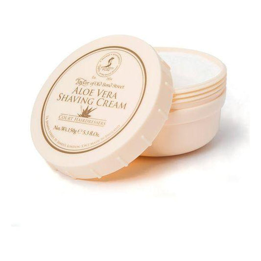 Taylor Of Old Bond Street Aloe Vera Shaving Cream Bowl 150g