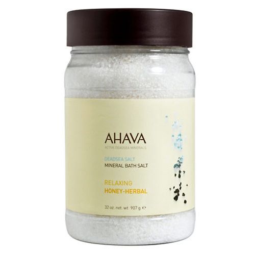 Ahava Deadsea Salt Relaxing Honey-Herbal Dead Sea Bath Salt 
32oz