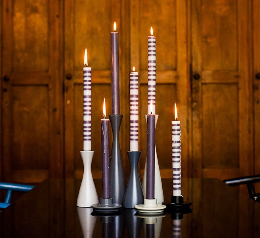 S/25 Gull Grey Dinner Candles