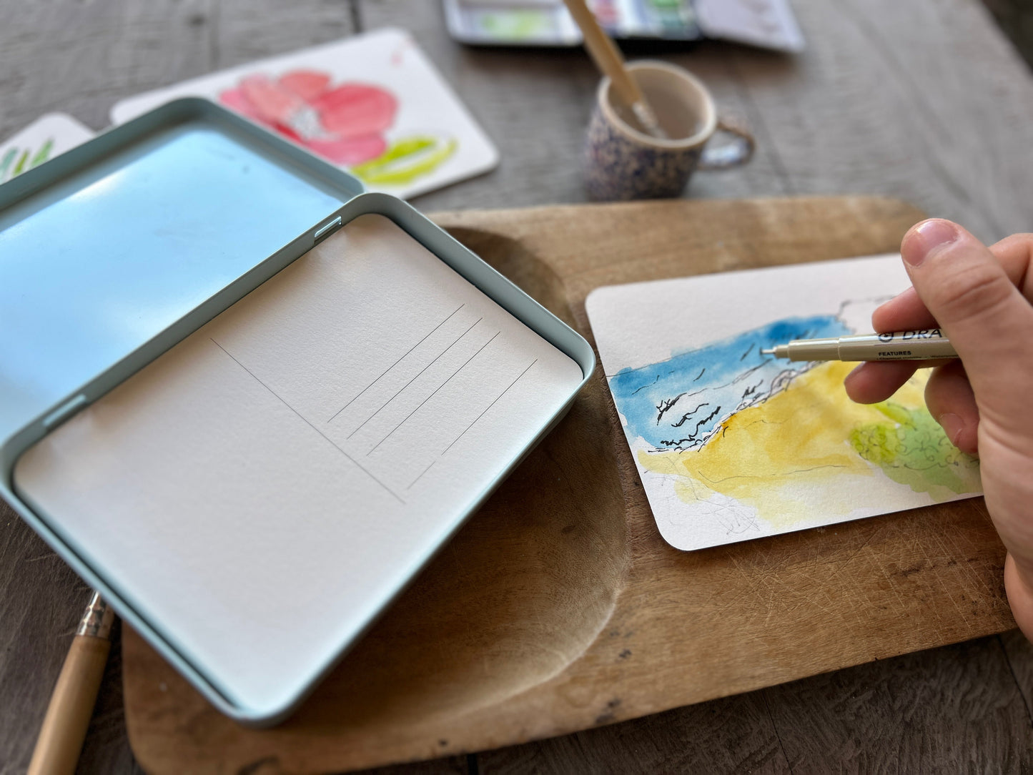 Watercolor Travel Kit