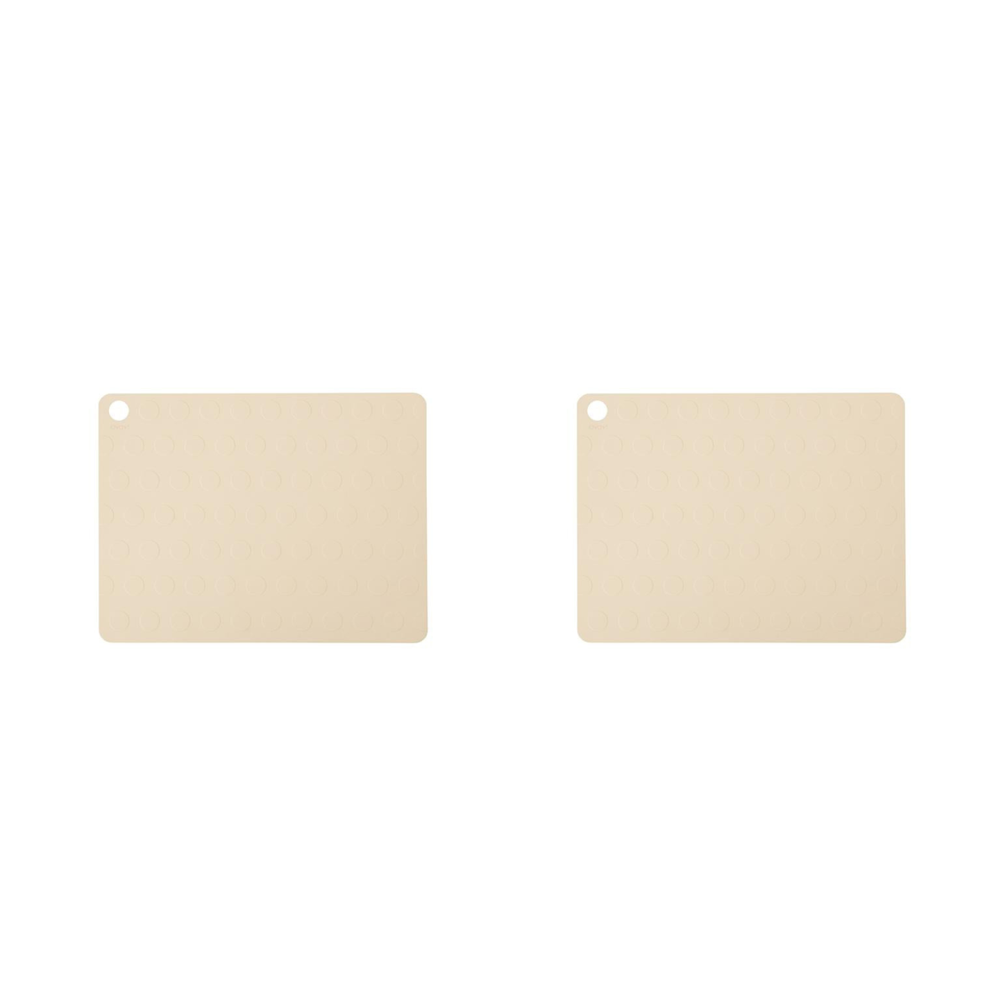 Placemat Dotto - 2 Pcs/Pack - Vanilla