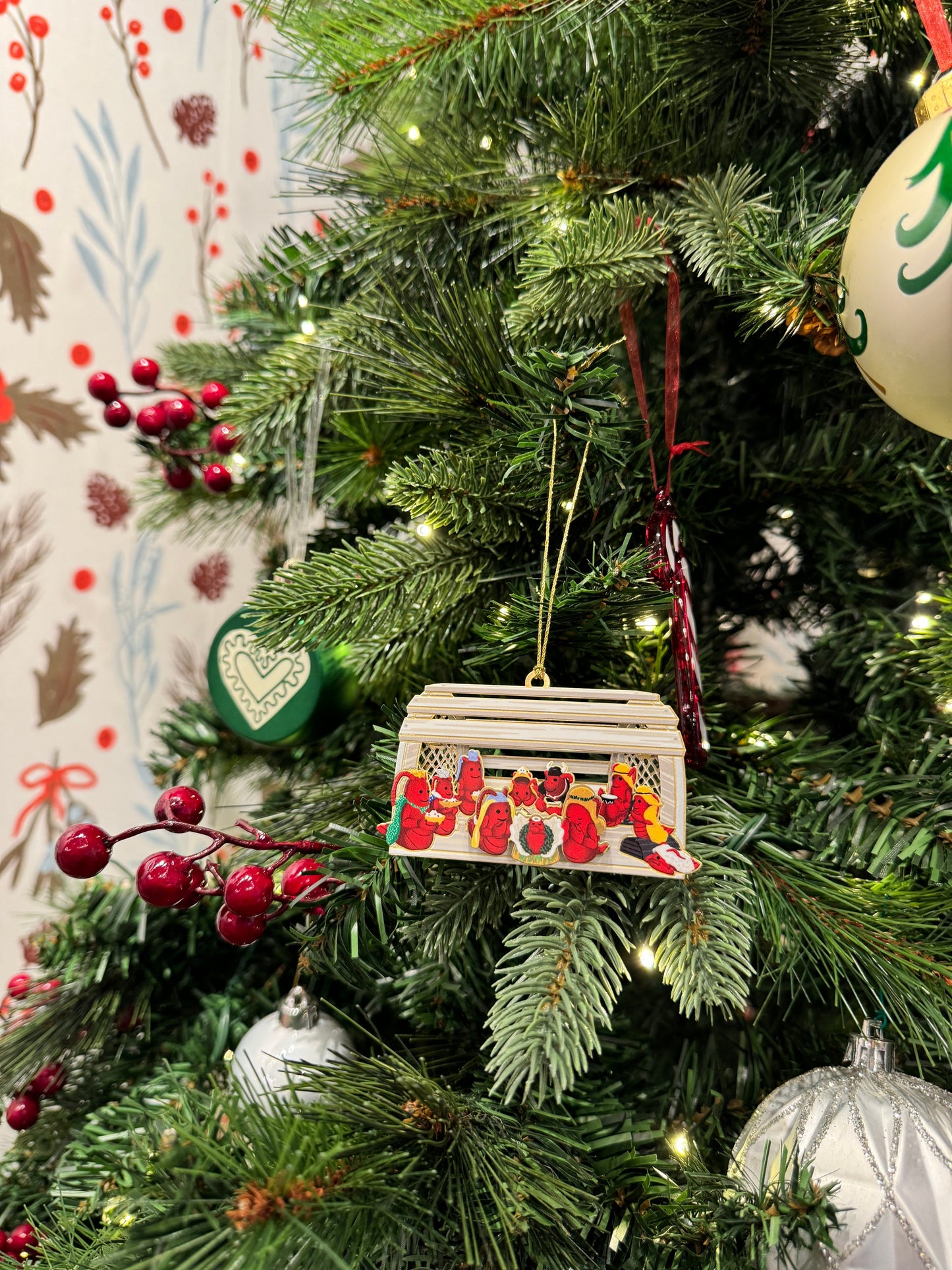 THE LOBSTER NATIVITY ORNAMENT