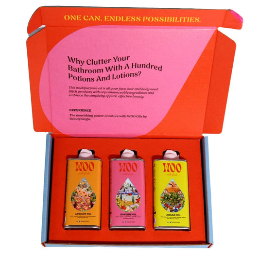 Bundle of 3 Oils, 100% Organic