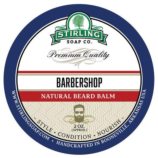 Stirling Soap Co. Barbershop Natural Beard Balm 2 Oz